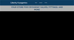 Desktop Screenshot of libertycryogenics.com