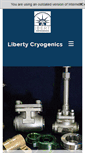 Mobile Screenshot of libertycryogenics.com